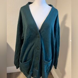 VINTAGE Green Academia Sweater
